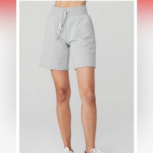 Alo grey sweatshorts
